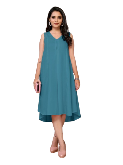 JT249 – Sleeveless Flared Top for Women / Tunic for Women