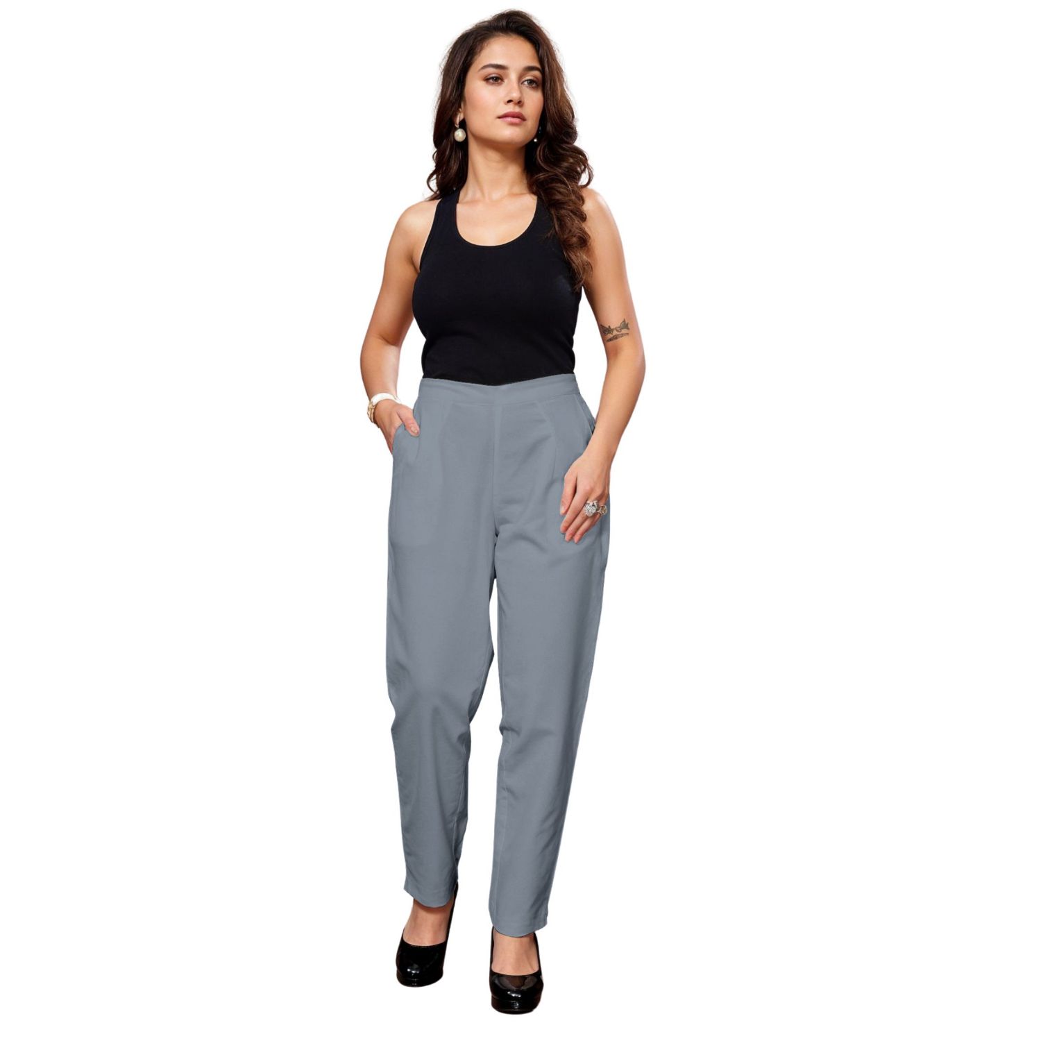 JB304 – Cotton Pants for Women | Comfortable & Stylish Formal Pants